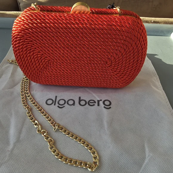 Olga Berg Martina Rope Clutch - Picture 2 of 12